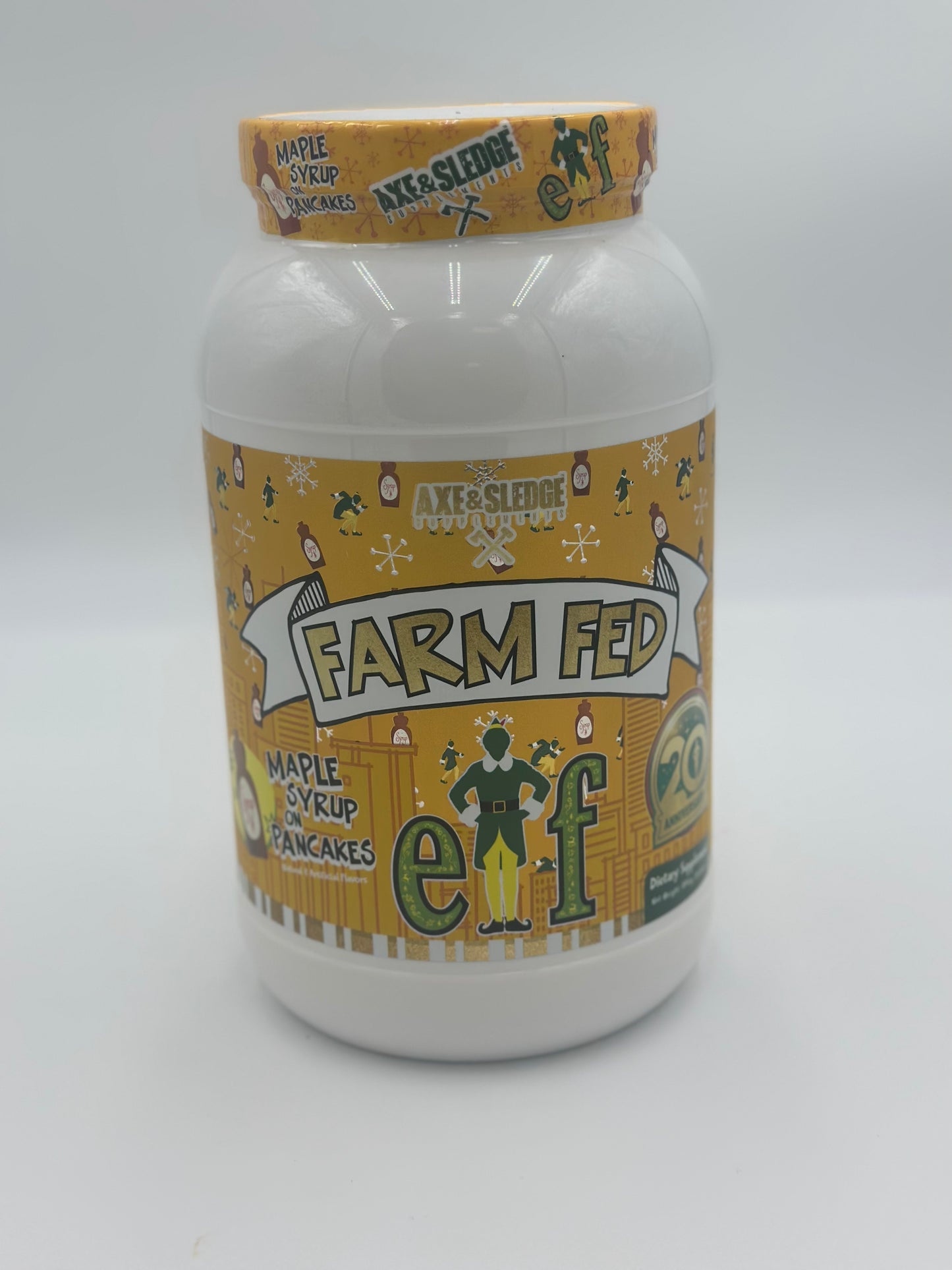 Axe and Sledge Farm Fed Elf Maple Syrup Pancakes