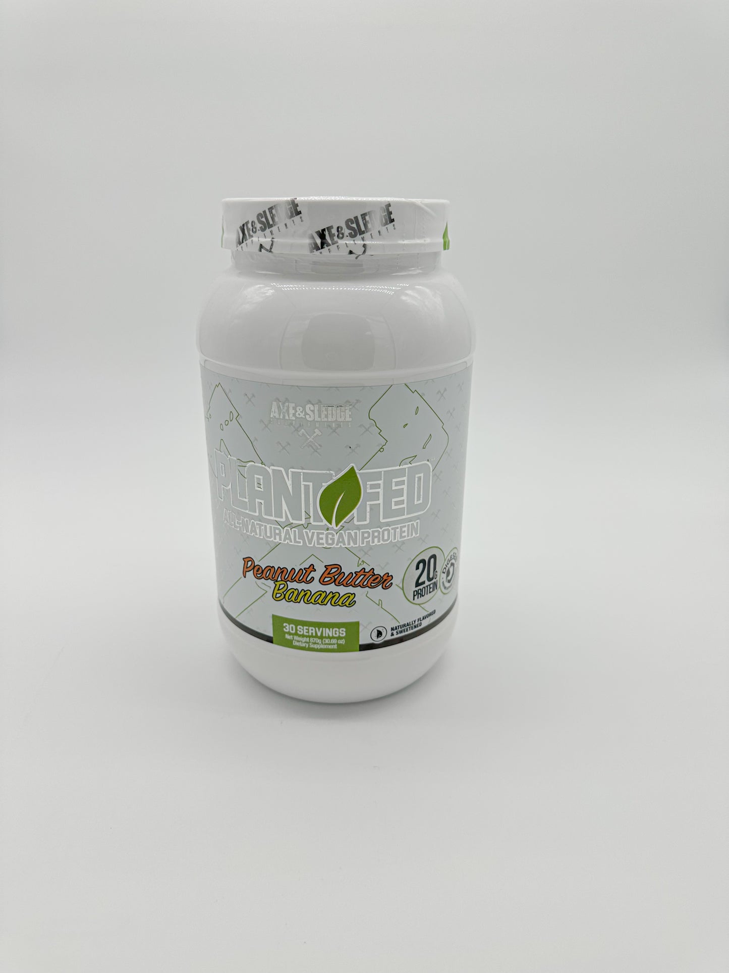 Axe and Sledge Plant Fed Peanut Butter Banana