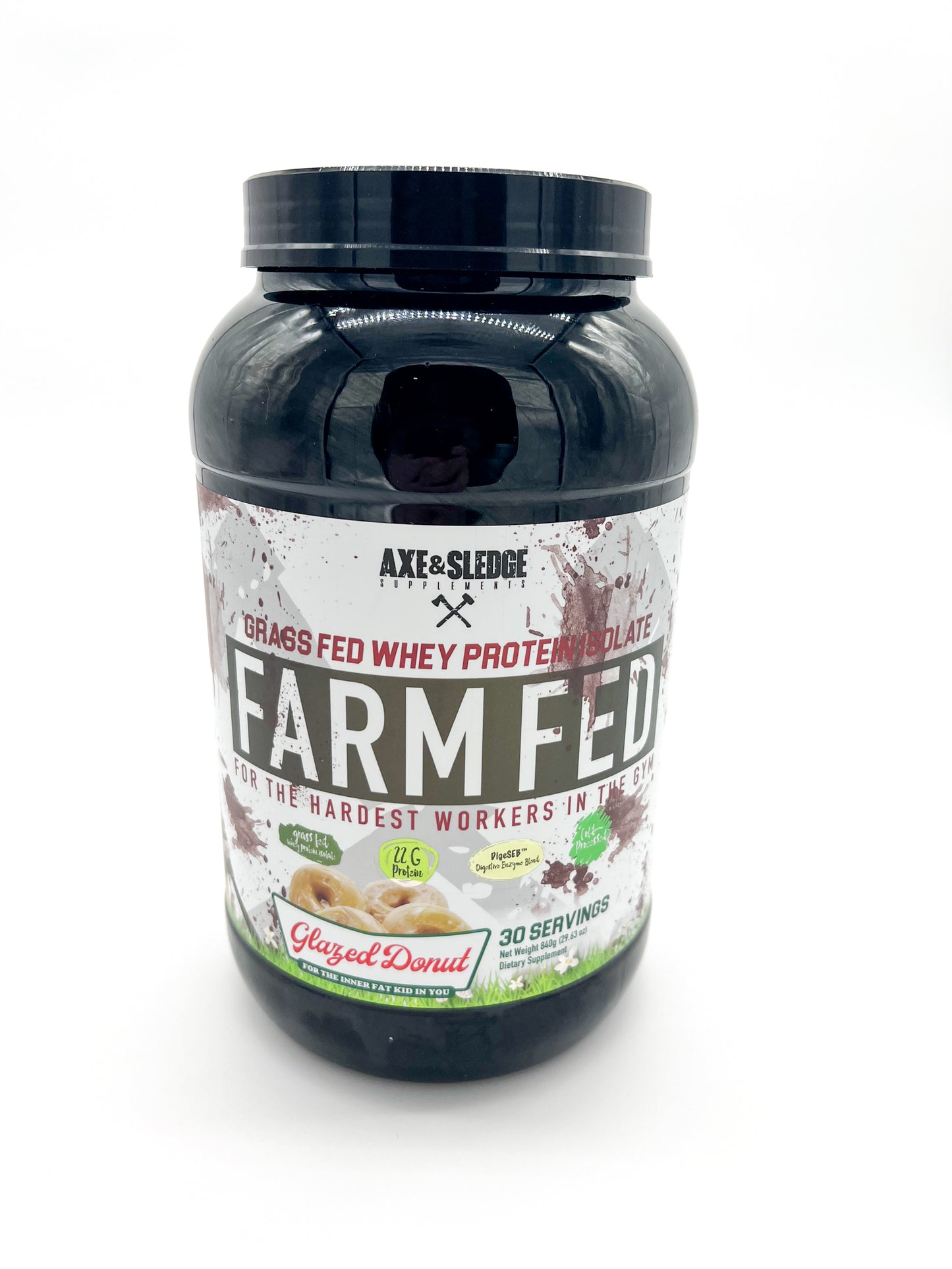 Axe and Sledge Farm Fed Glazed Donut