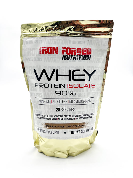 Iron Forged Nutrition Whey Protein Isolate 90% Deluxe Milk Chocolate 2lb