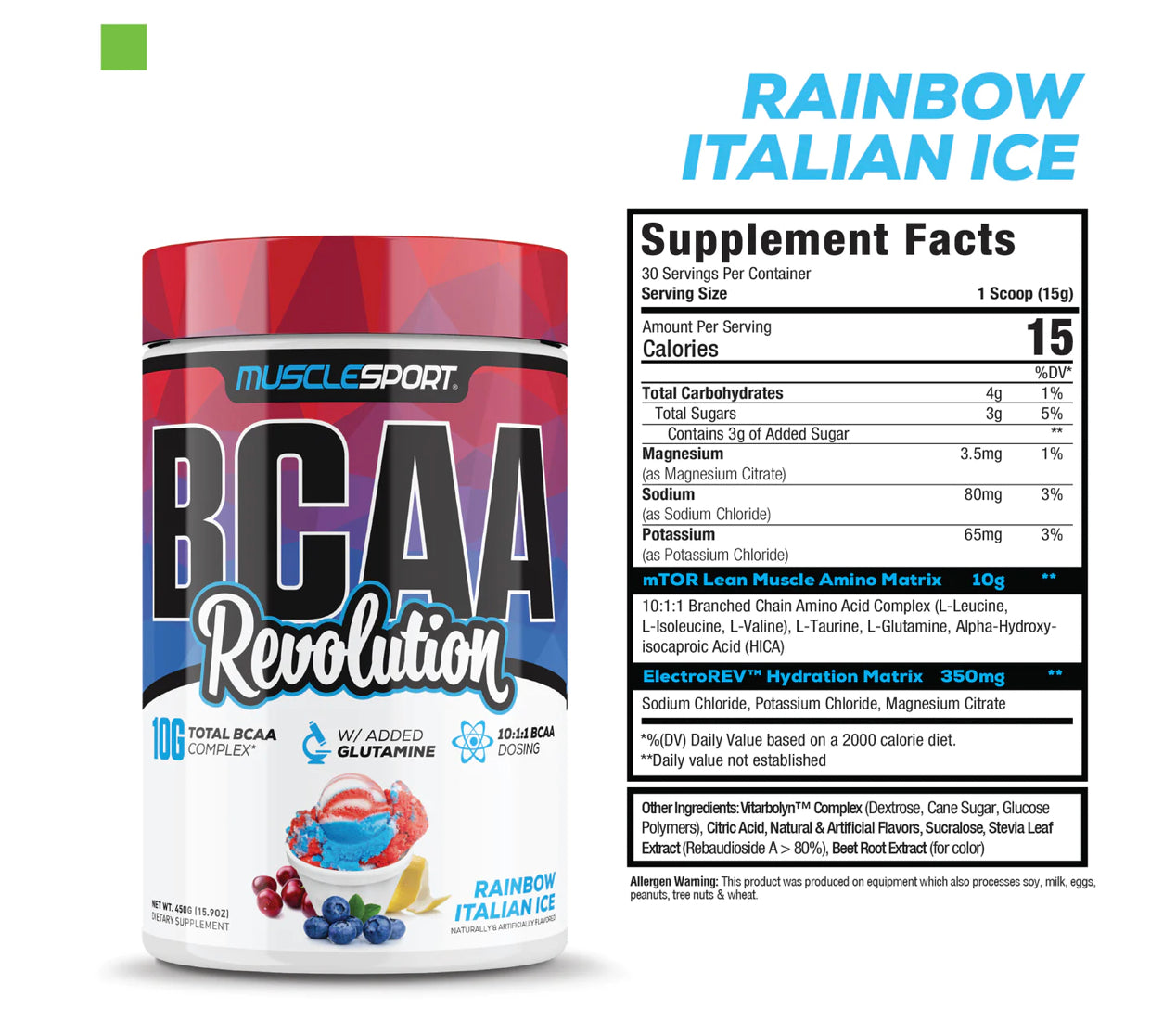 Bcaa Revolution-Rainbow Ice