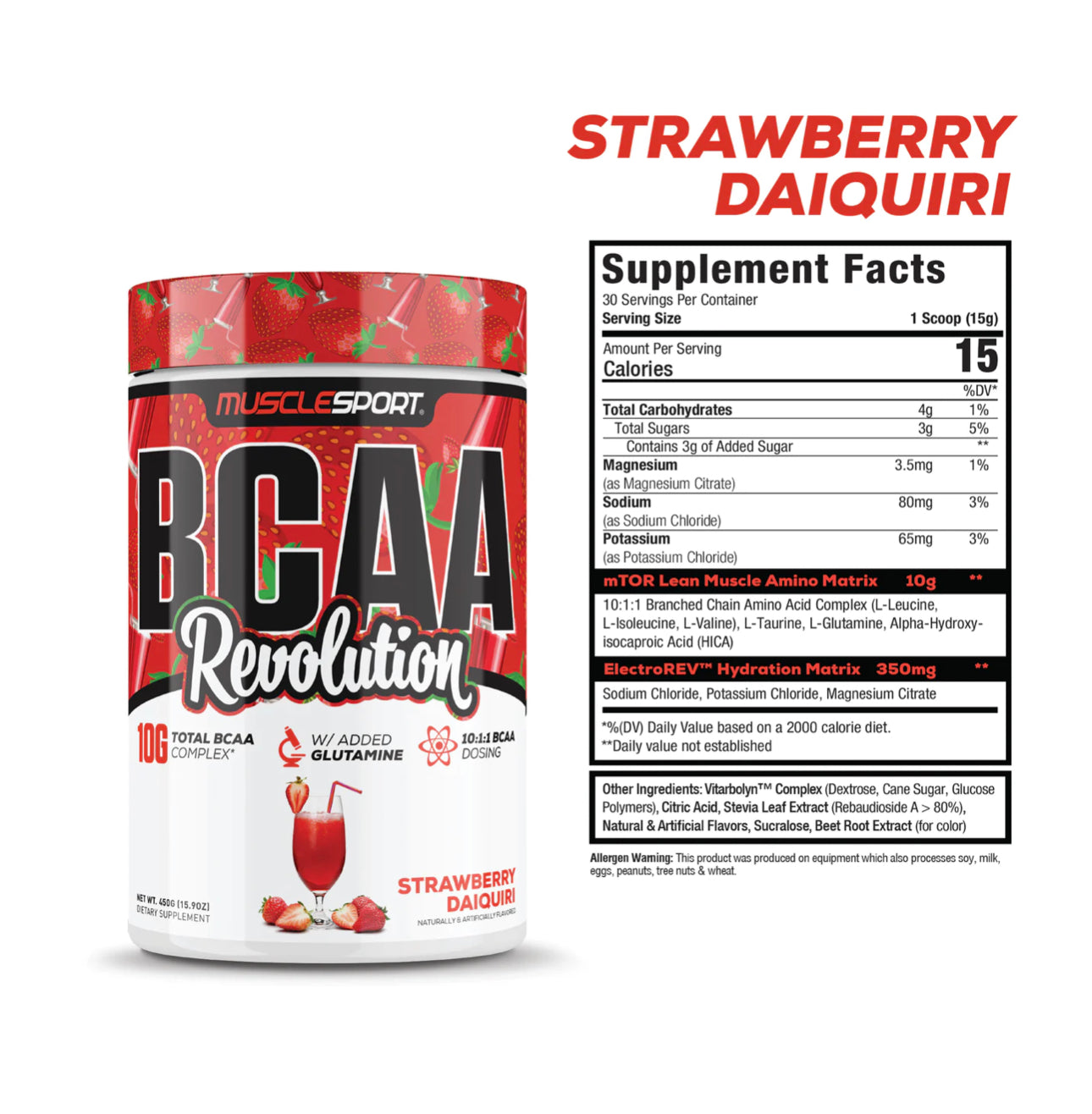 Bcaa Revolution-Strawberry Daiquiri